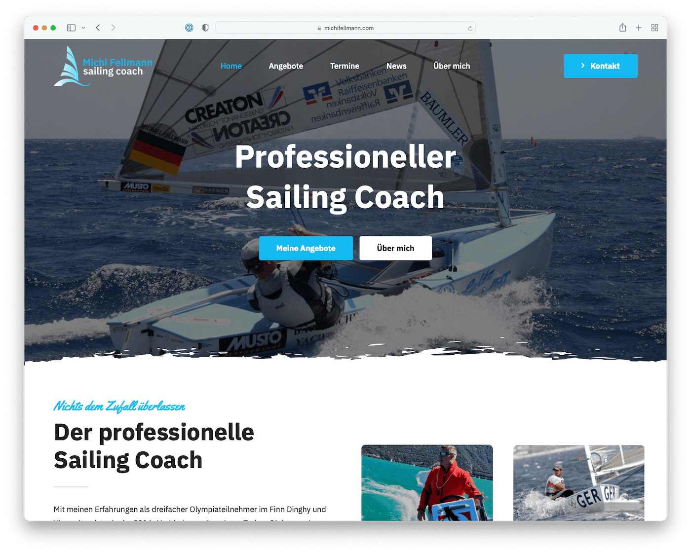 Michi Fellmann - Professioneller Sailing Coach